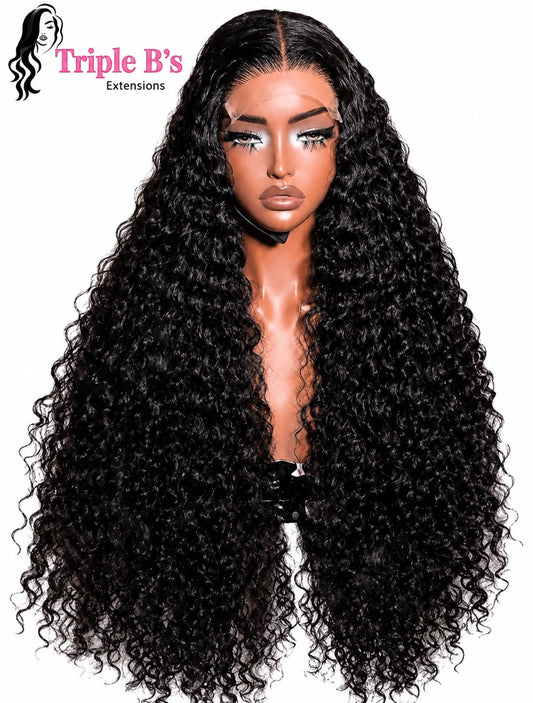 Burmese curly 30” frontal wig