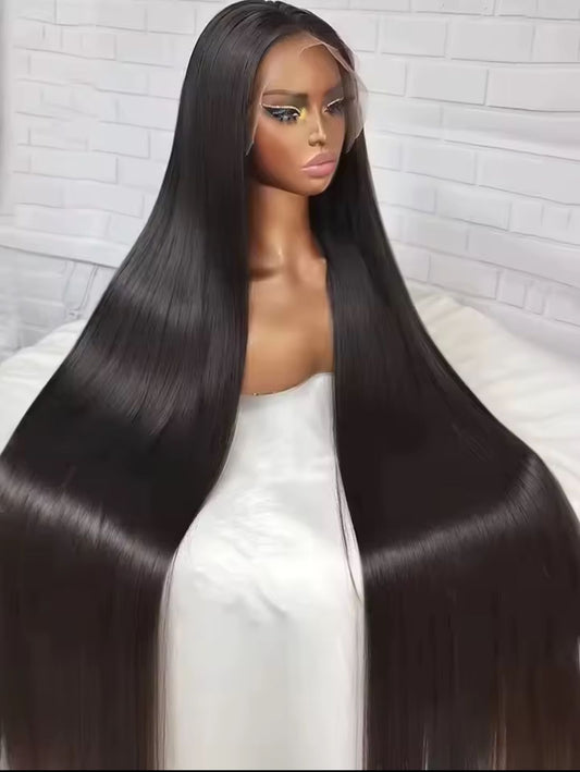 Raw Cambodian frontal wig 40 - 50"